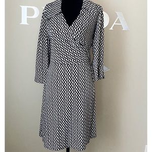 Laundry By Shelli Segal wrap dress